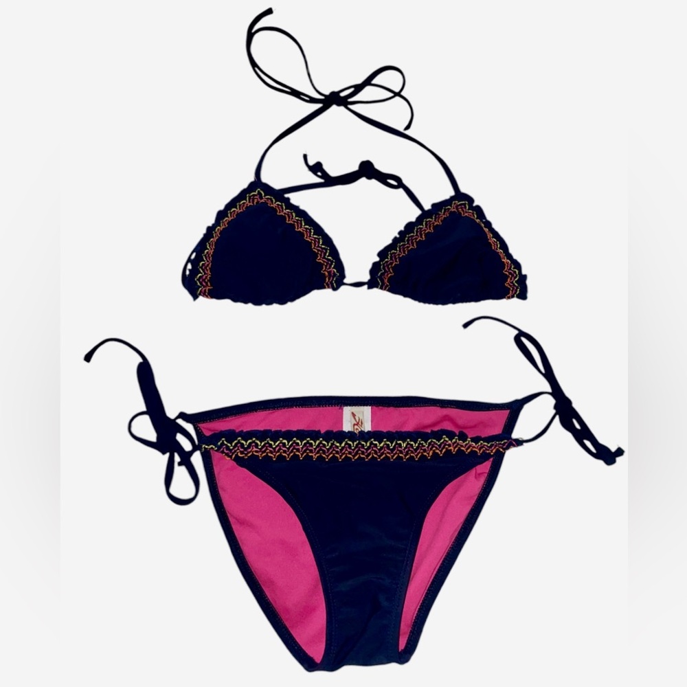 Hobie Surf Navy & Vibrant Pink Bikini